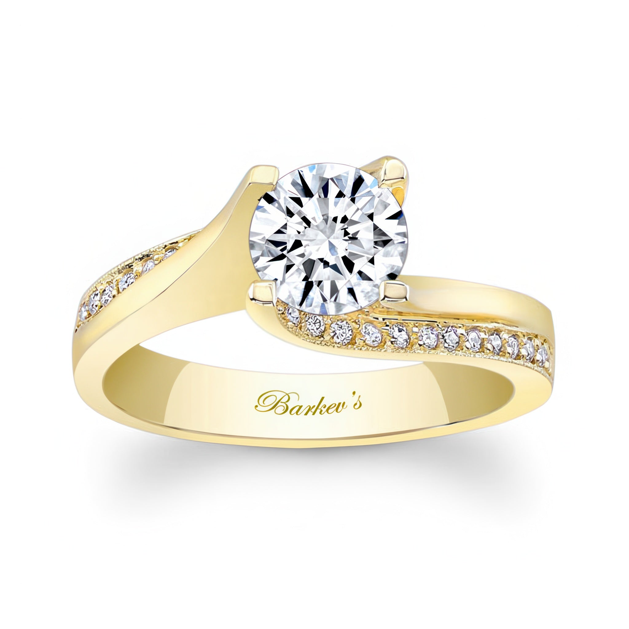 Round Cut Diamond Ring