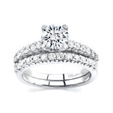 Classic Half Carat Lab Diamond Wedding Set