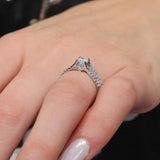 3 Row Diamond Bridal Set