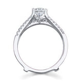 3 Row Diamond Bridal Set
