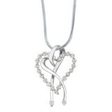 Diamond Heart Necklace 7363N