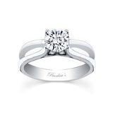 Split Shank Solitaire Engagement Ring