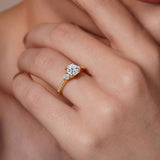 3 Stone Diamond Ring