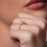 3 Stone Diamond Ring