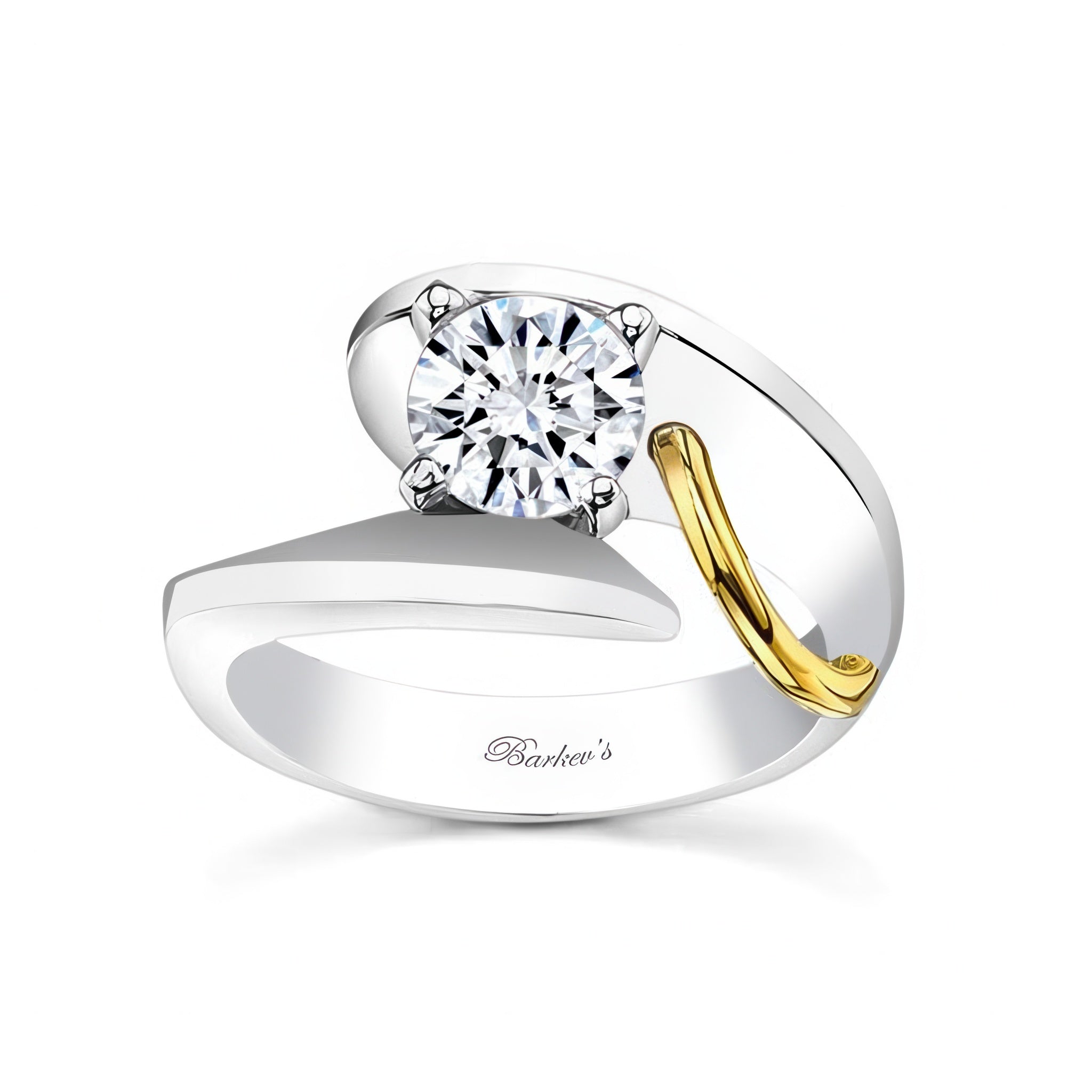 Unusual Solitaire Engagement Ring
