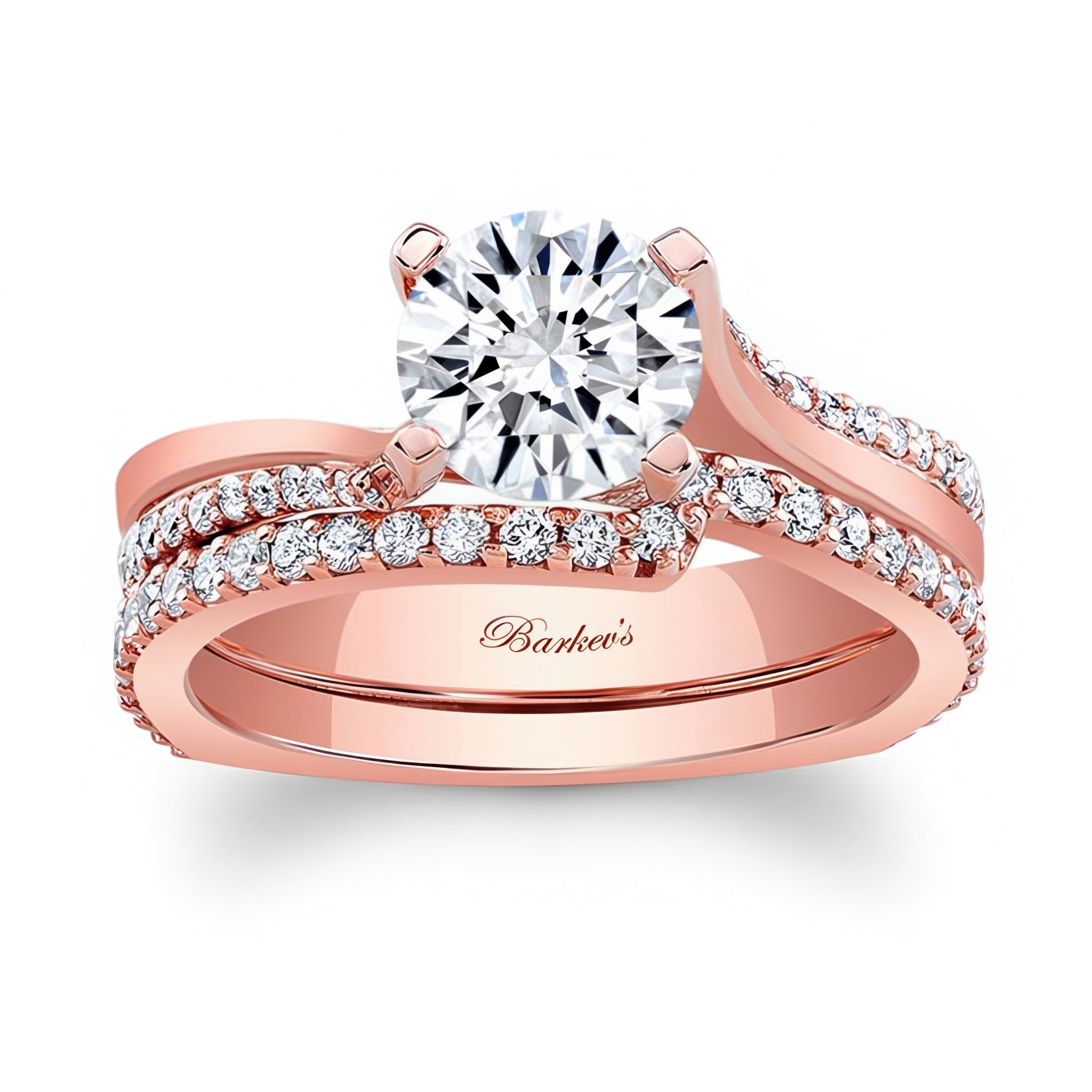 Unique Flared Bridal Set