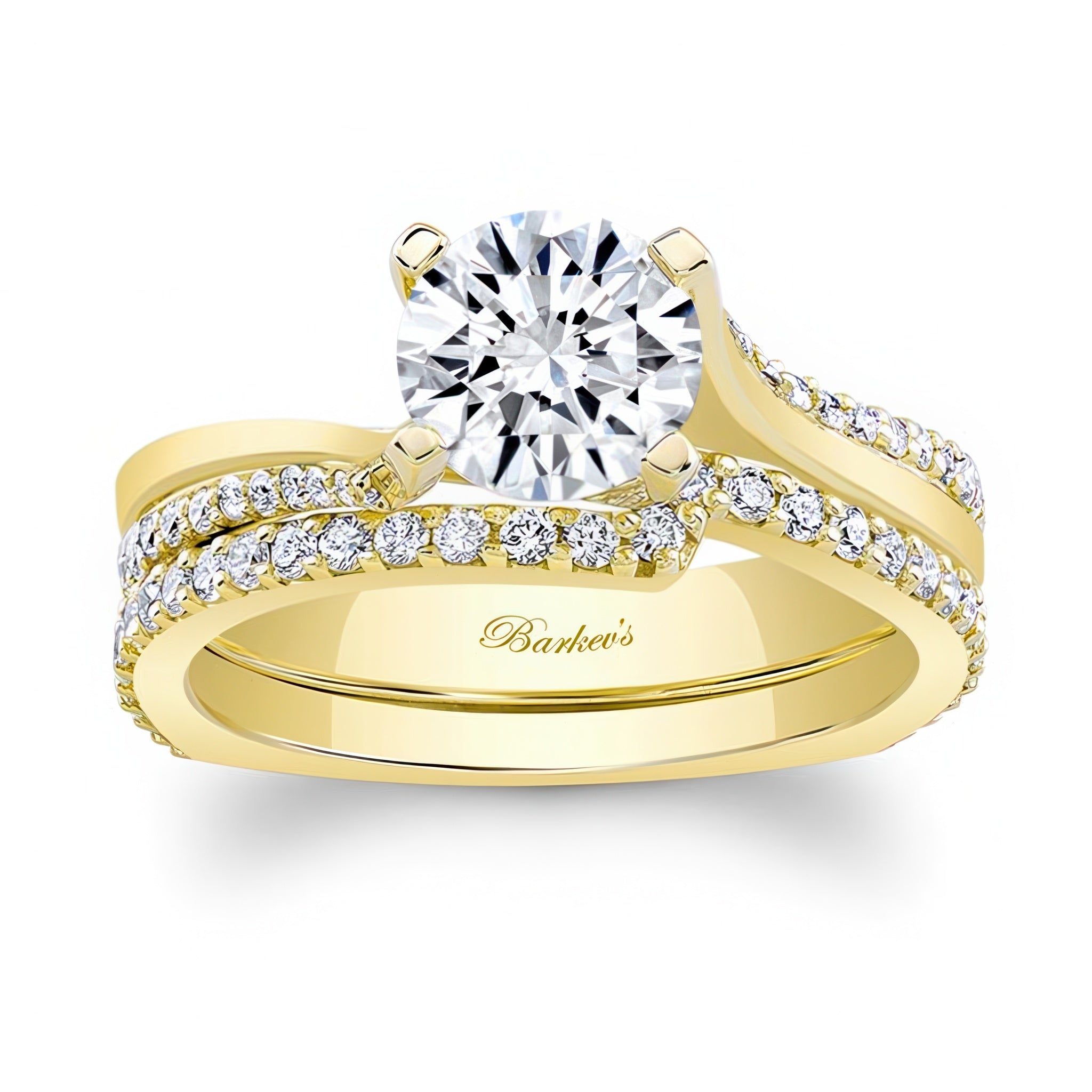 Unique Flared Bridal Set