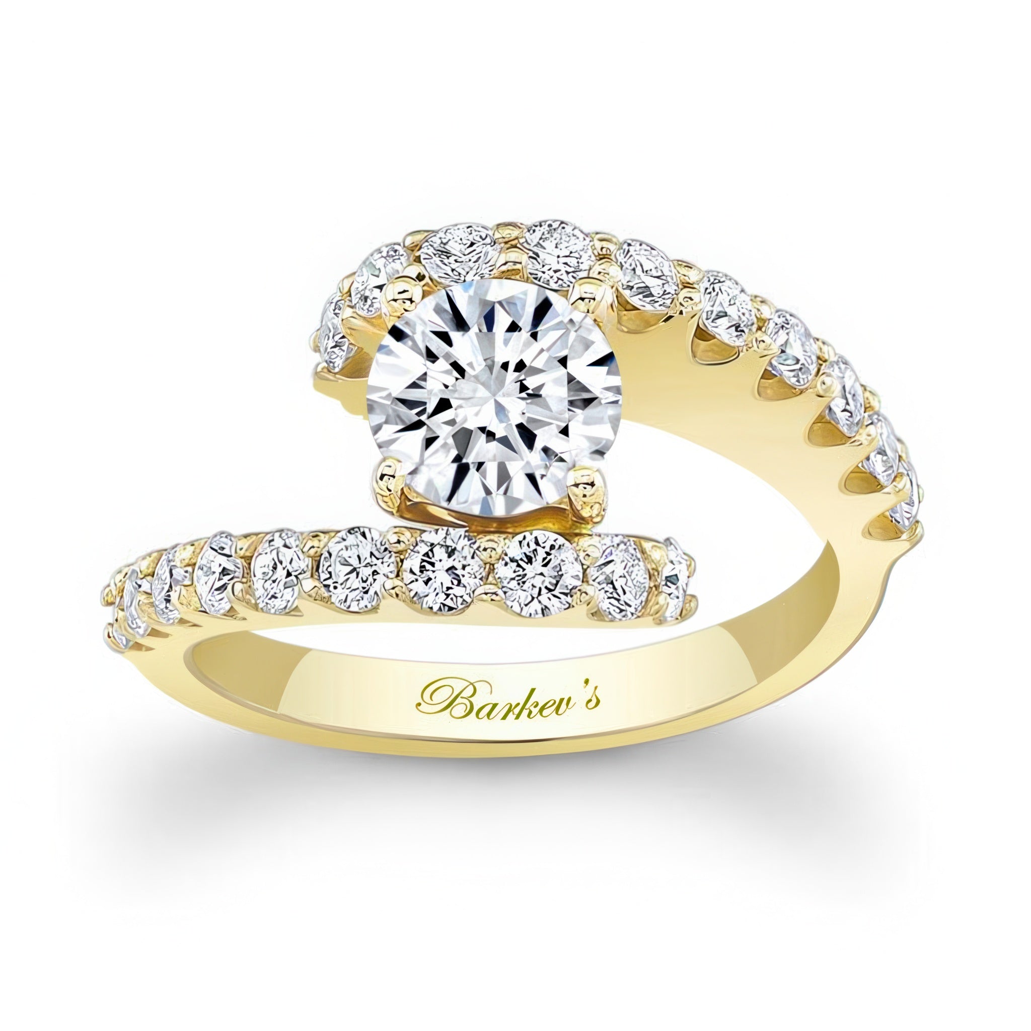 Split Band Engagement Ring