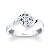 Modern Bypass Lab Diamond Solitaire Ring