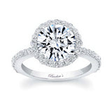 2 Carat Halo Engagement Ring