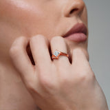 Princess Cut Square Diamond Ring