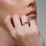 Princess Cut Square Diamond Ring