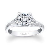 V Shaped Lab Diamond Engagement Ring