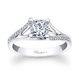 Princess Cut V Shaped Ring