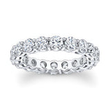 White Gold Eternity Diamond Band 7856W