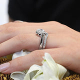 Channel Diamond Bridal Set