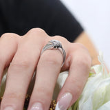 Channel Diamond Bridal Set