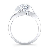 Channel Diamond Bridal Set