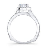 Unique 1 Carat Halo Ring