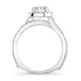 Unique 1 Carat Halo Ring