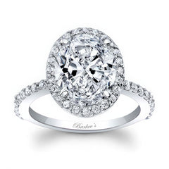 3.5 Carat Oval Lab Grown Diamond Ring