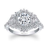 Vintage Baguette Engagement Ring