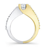 Classic Round Moissanite Engagement Ring