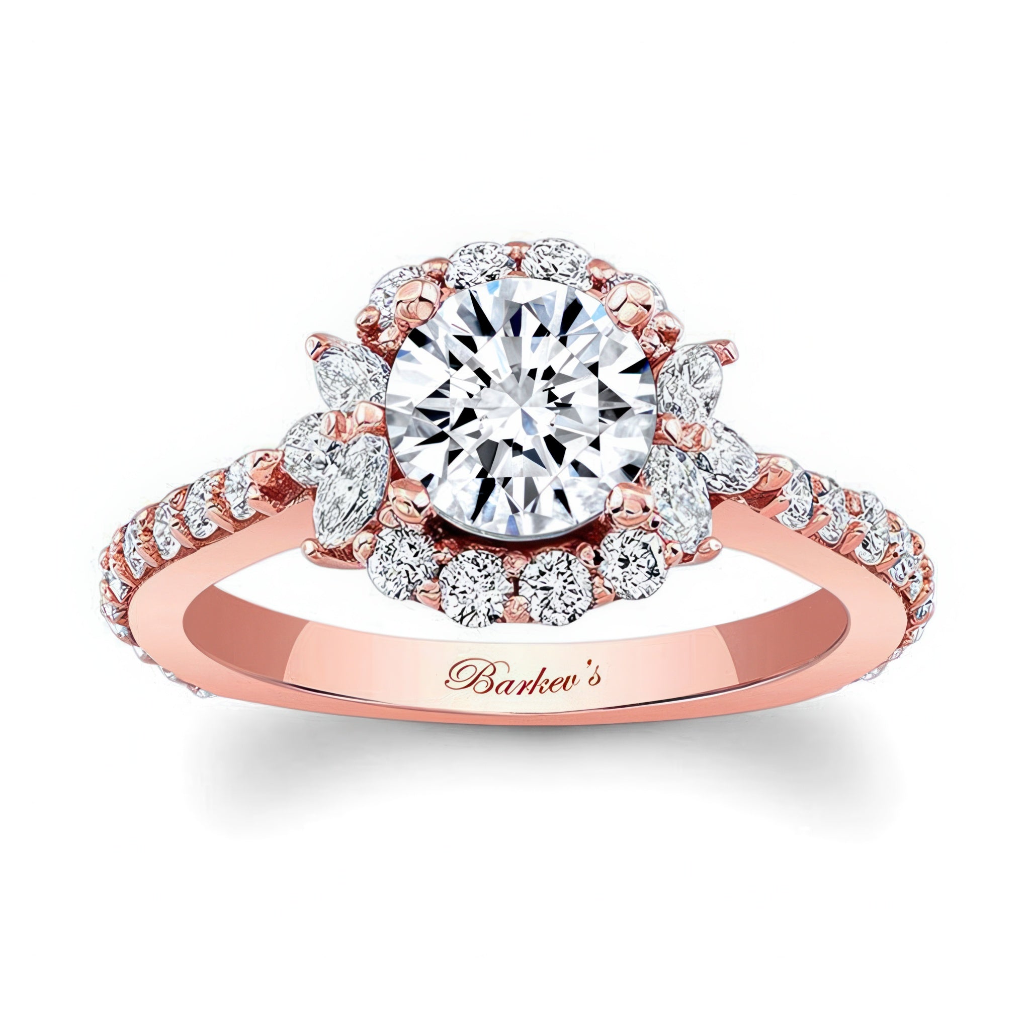Marquise Halo Ring