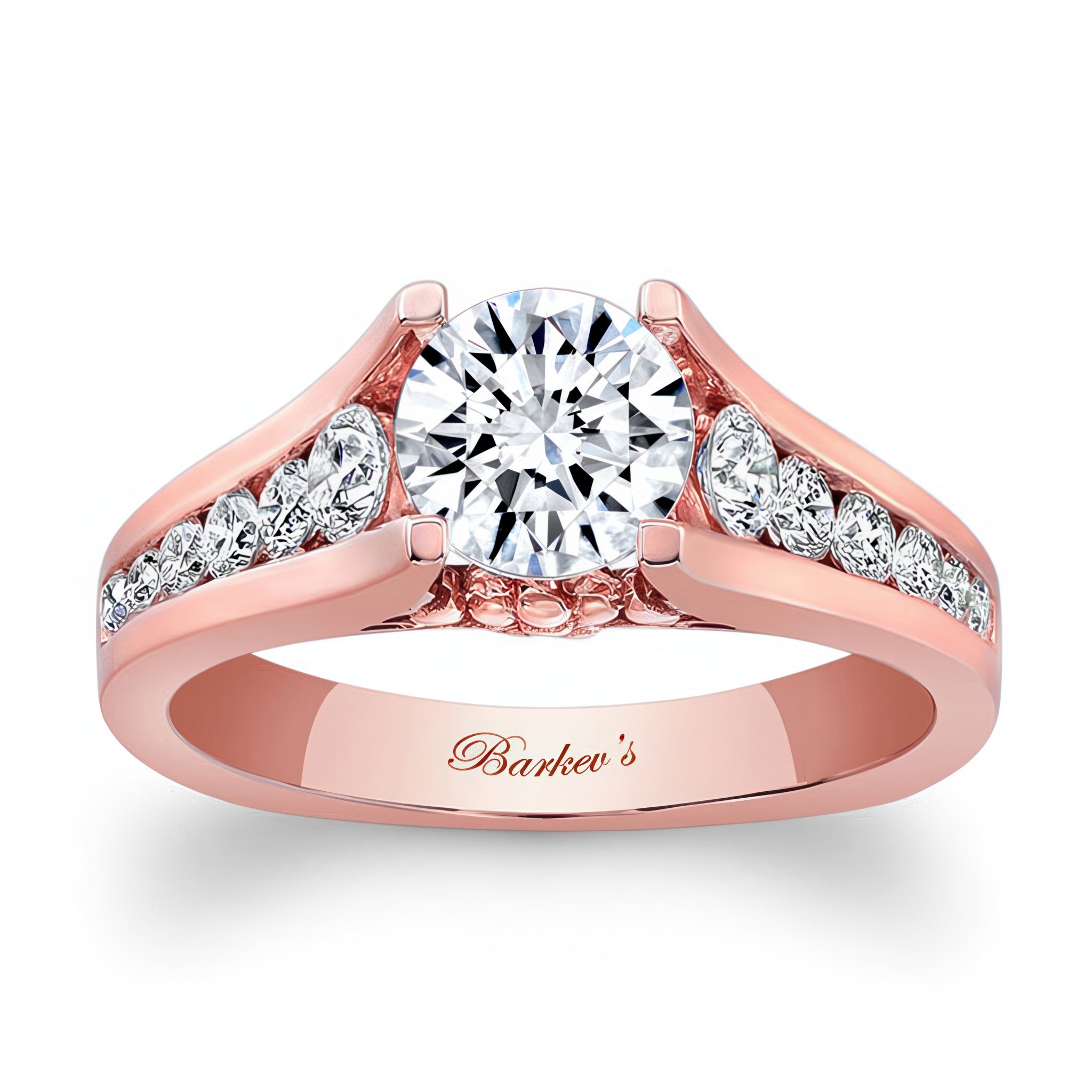 Cathedral Diamond Ring