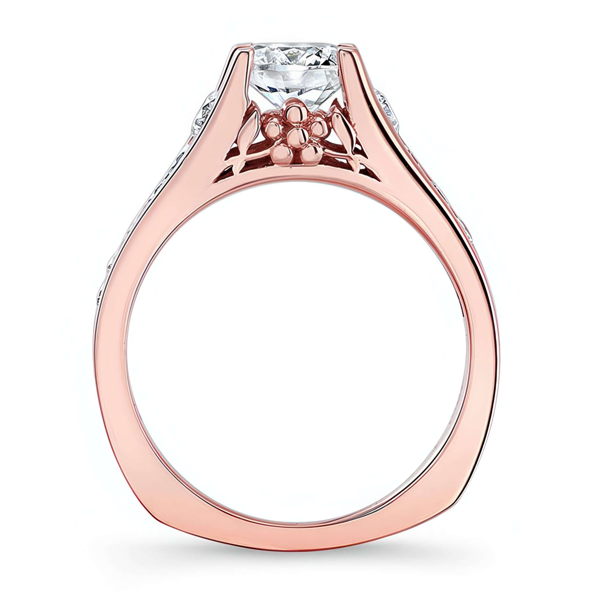 Cathedral Diamond Ring