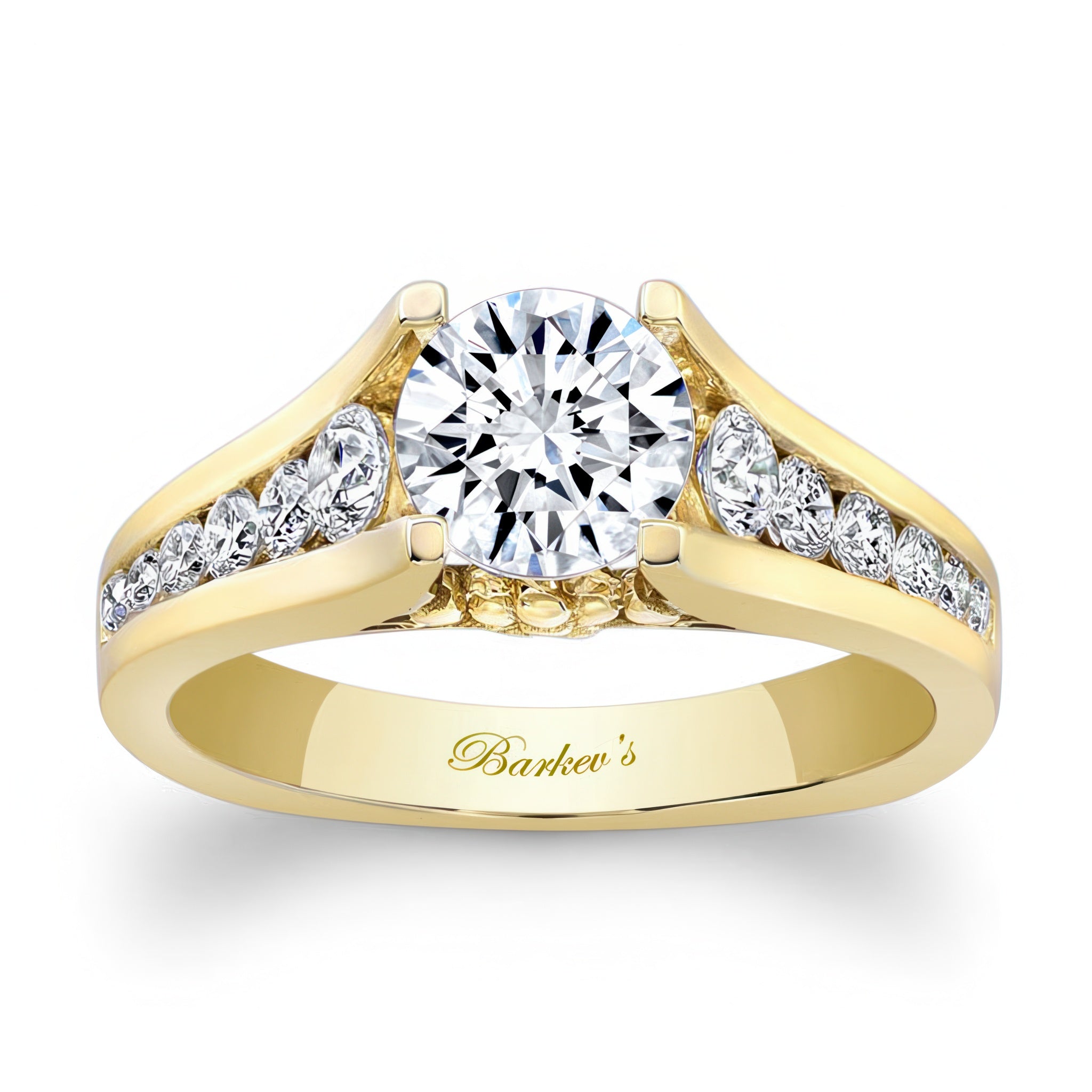 Cathedral Diamond Ring