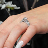 Cathedral Setting Ring