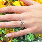 Flower Diamond Ring