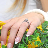 Flower Diamond Ring