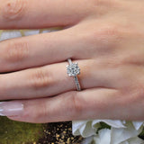 Channel Set Diamond Ring