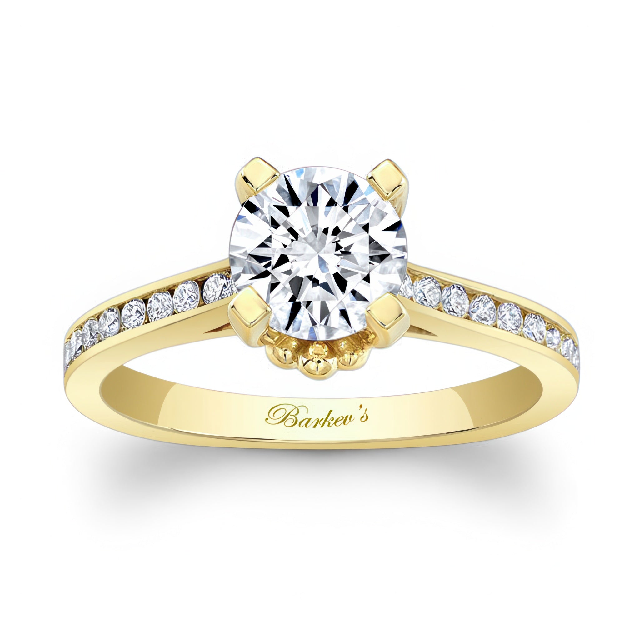 Channel Set Diamond Ring