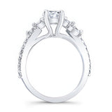 Round Moissanite Ring