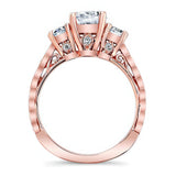 Vintage 3 Stone Diamond Ring