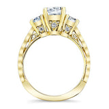 Vintage 3 Stone Diamond Ring