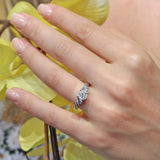 Vintage 3 Stone Diamond Ring
