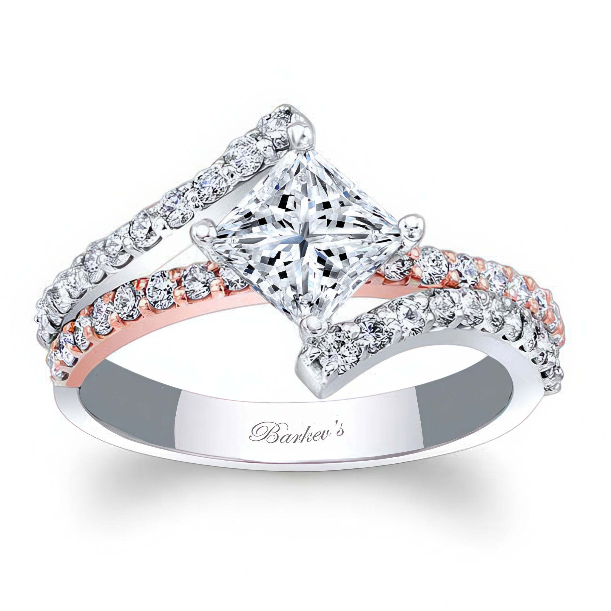Kite Set Engagement Ring