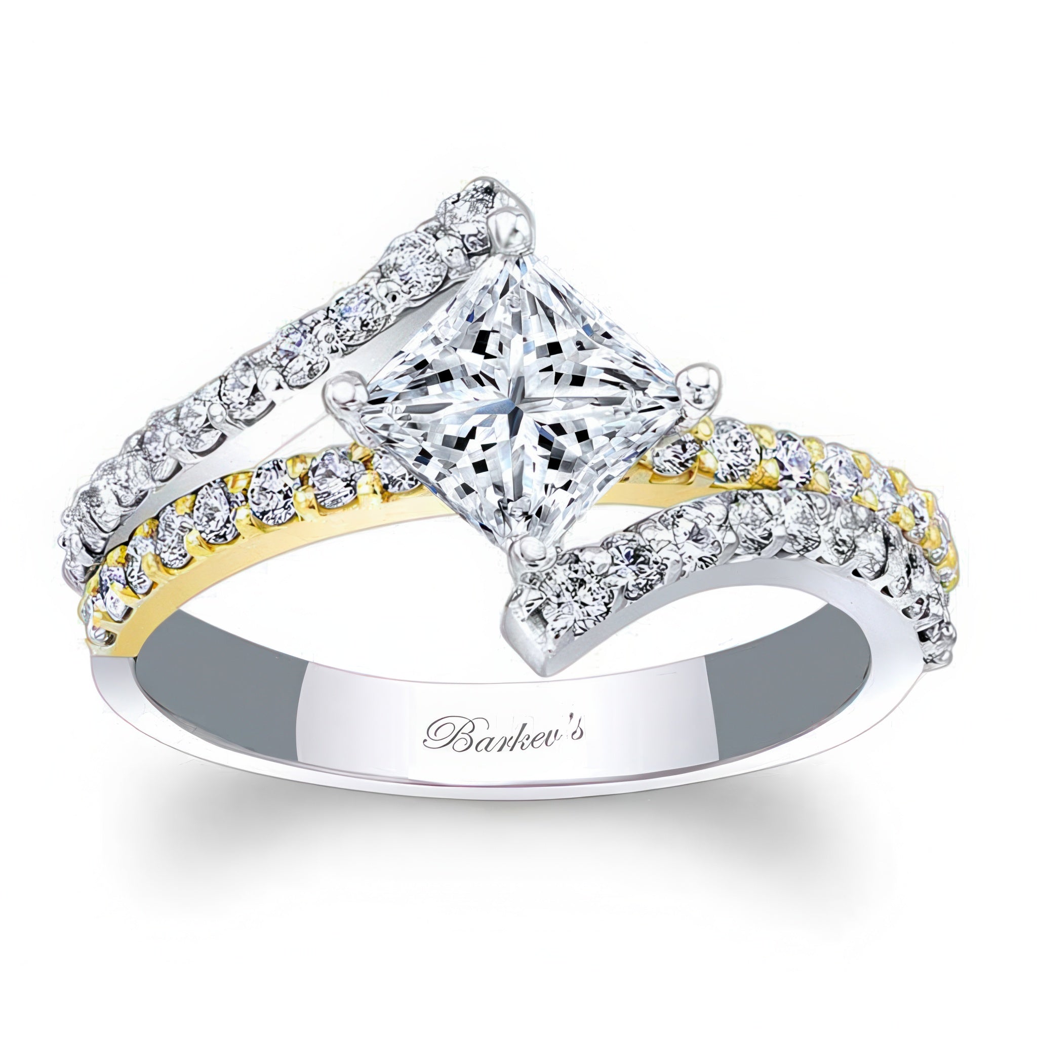 Kite Set Engagement Ring