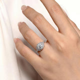 Lab Grown Diamond Cluster Ring