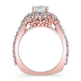 Lab Grown Diamond Cluster Ring