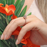 Lab Grown Diamond Cluster Ring