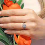 Lab Grown Diamond Cluster Ring