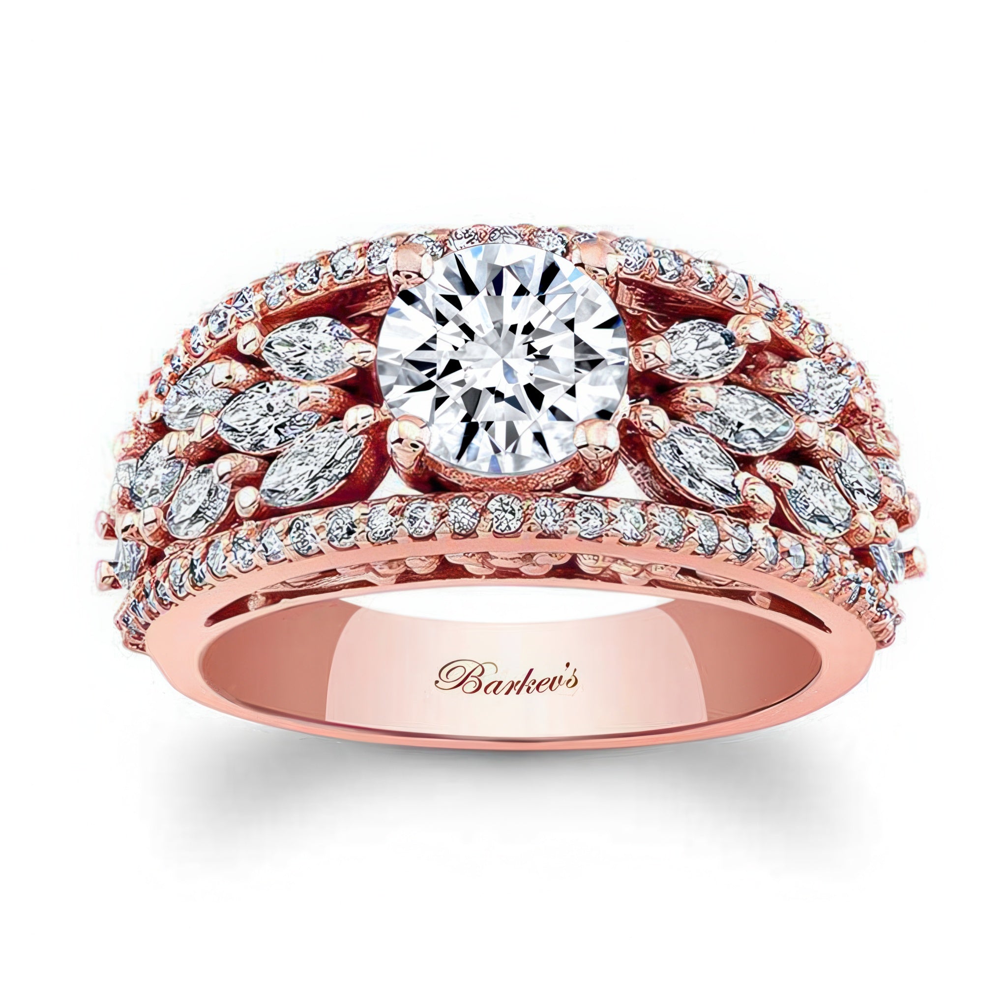 Vintage Diamond Cluster Ring
