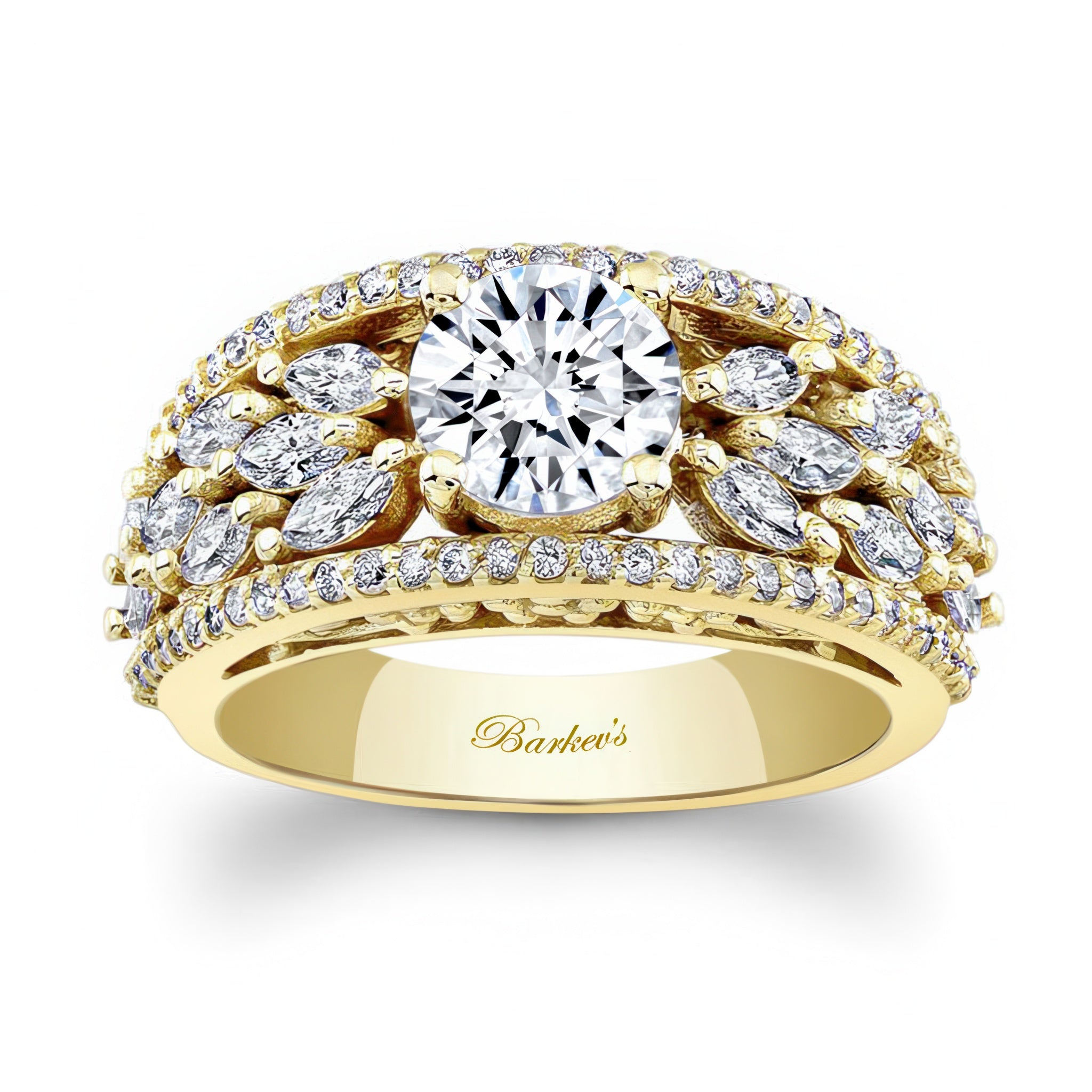 Vintage Diamond Cluster Ring