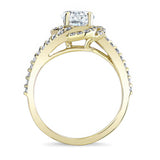 Thin Band Lab Grown Diamond Engagement Ring