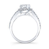 Thin Band Lab Grown Diamond Engagement Ring